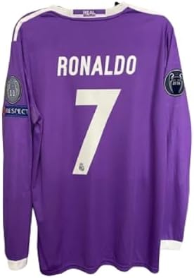 Amazon.com: Ronaldo #9 Retro Home 09/10 Soccer Jersey for Men Fan